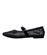 Black Helena Bats Flats