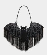 Betsey Johnson Black Wingin' It Bag