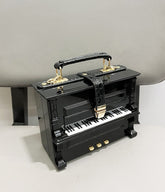 Black Piano Crossbody Bag