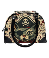 Cat Pirate Bowler Bag