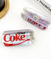 Diet Coke Bottle Hair Claw Clip