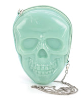 Glows in the Dark Skull Head Crossbody Bag