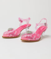 Barbie鈩?x Unique Vintage Peep Toe Heels