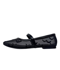 Black Helena Bats Flats
