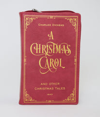A Christmas Carol Book Clutch Handbag