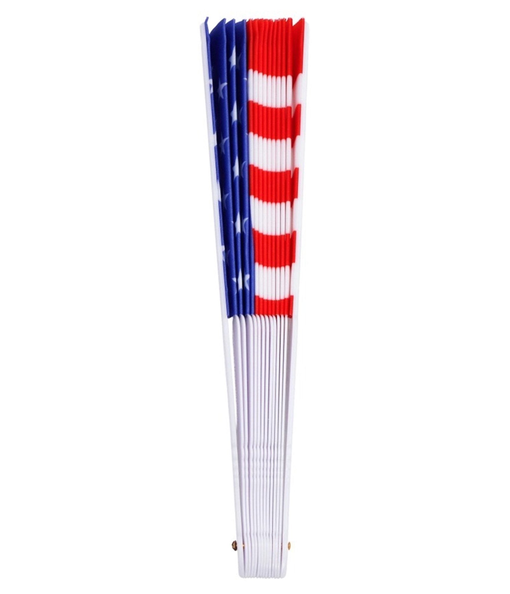 American Flag Hand Fan