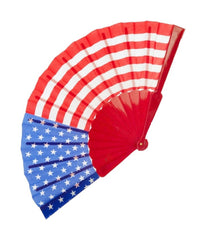 American Flag Hand Fan