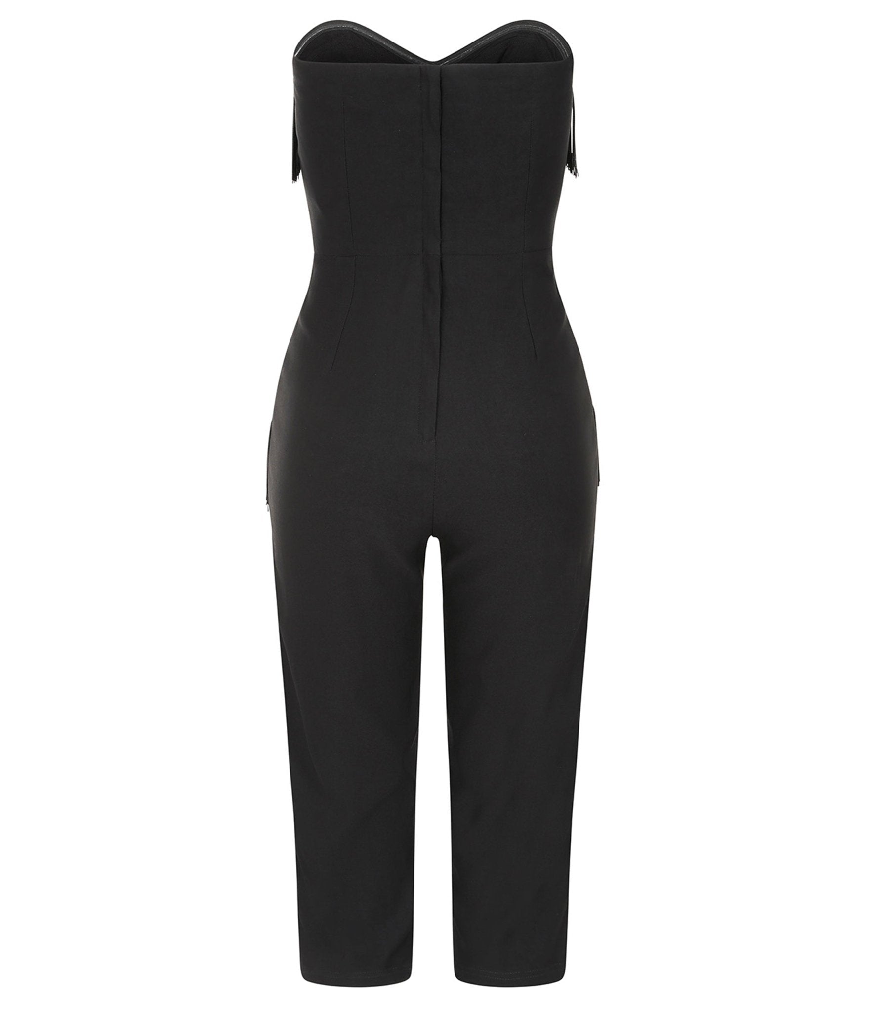 Banned Black Fringe Jumpsuit
