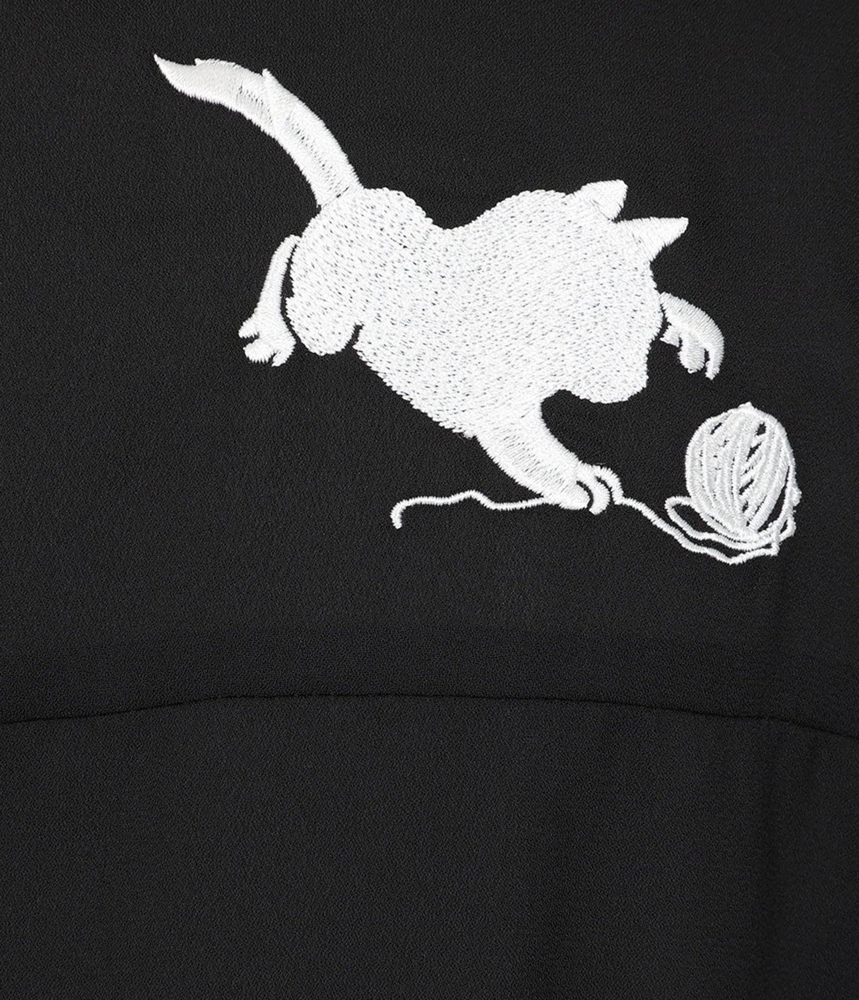 Banned Black & White Cat Sophie Blouse