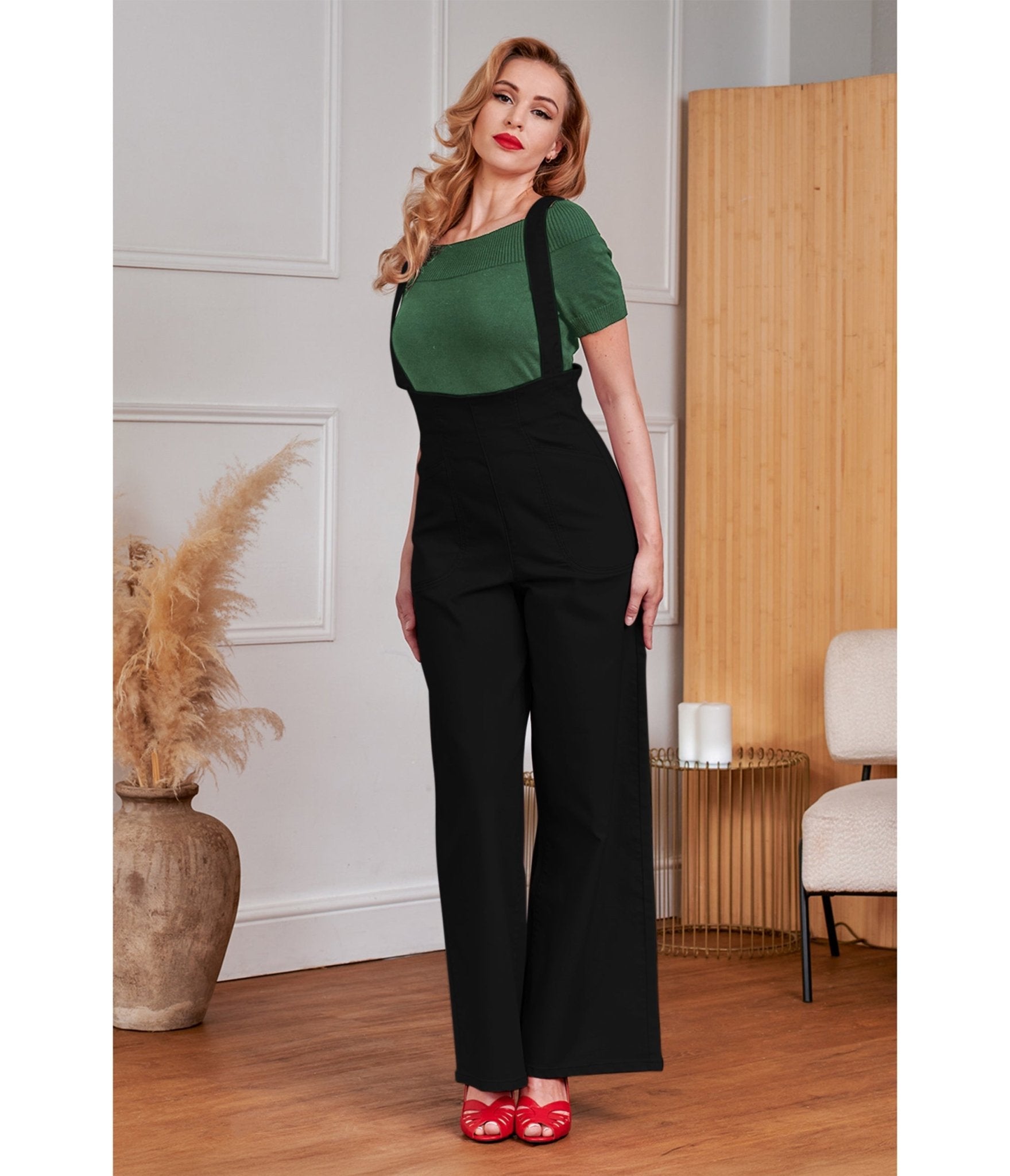 Banned Green Off the Shoulder Lavinia Cotton Top
