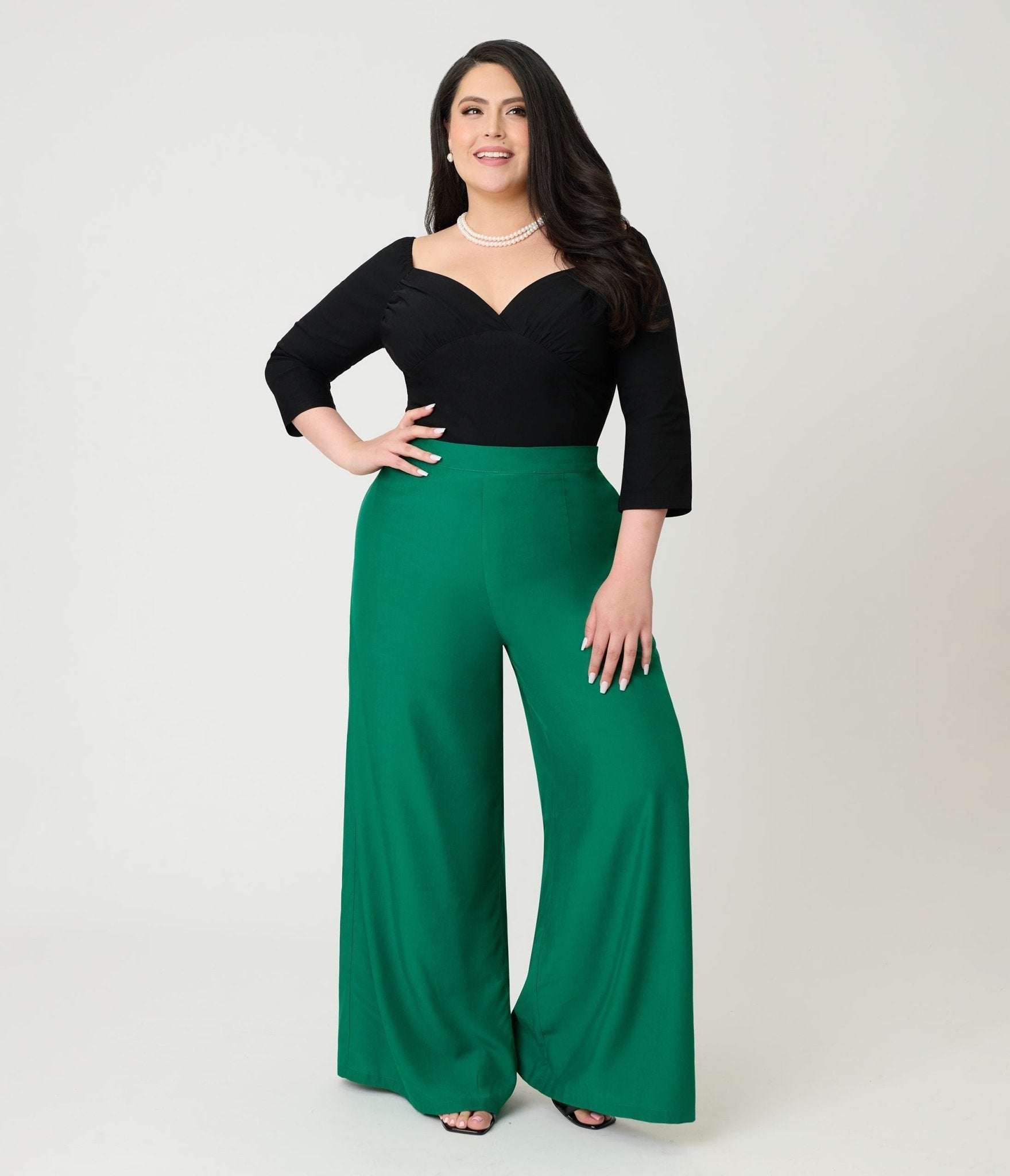 Banned Plus Size Black Off The Shoulder Dixie Top