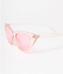 Barbie x Unique Vintage Pink Barbie Icon Cat Eye Sunglasses