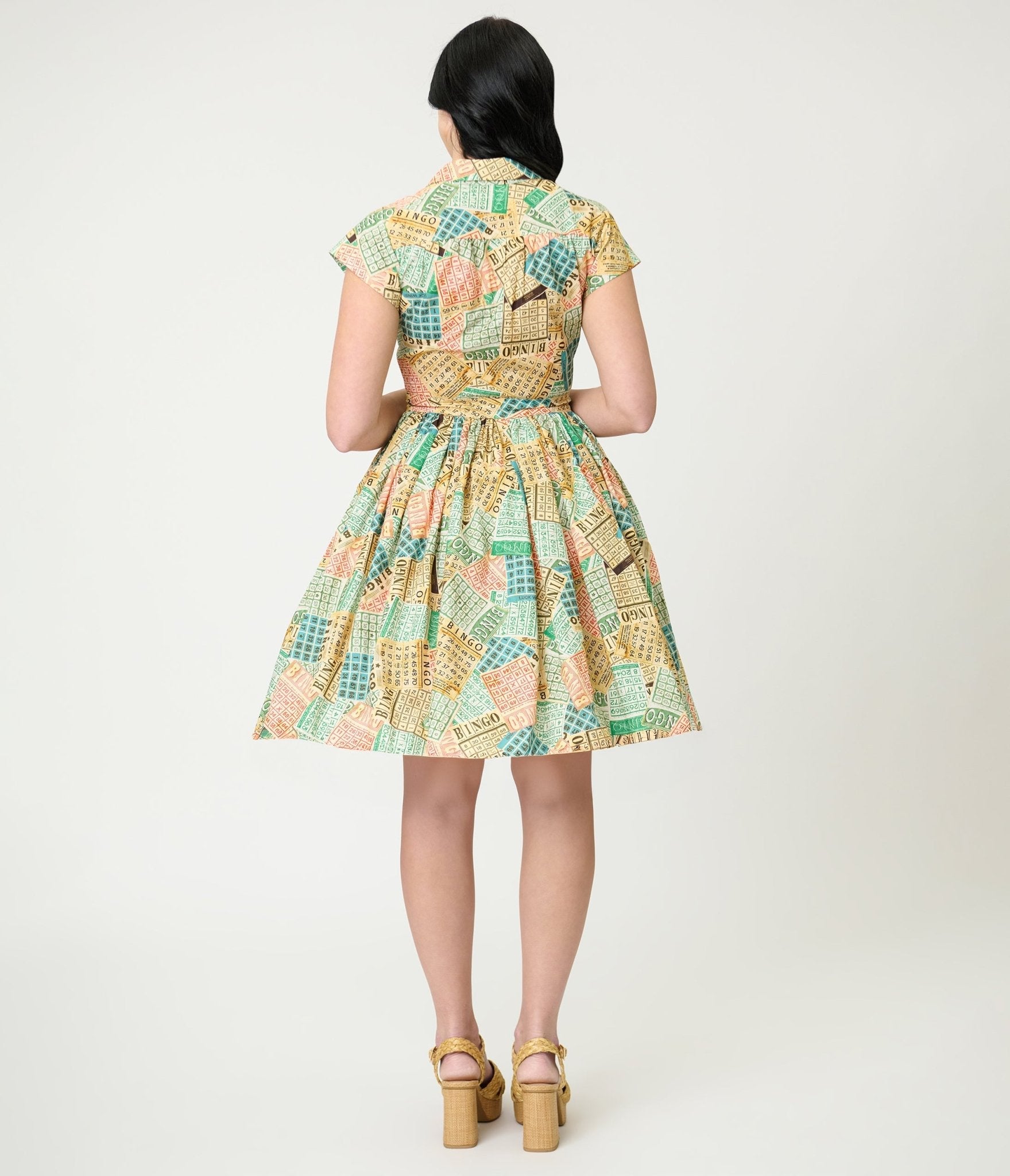 Bernie Dexter Bingo Kelly Flare Dress