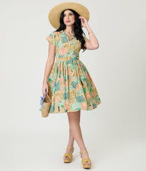 Bernie Dexter Bingo Kelly Flare Dress
