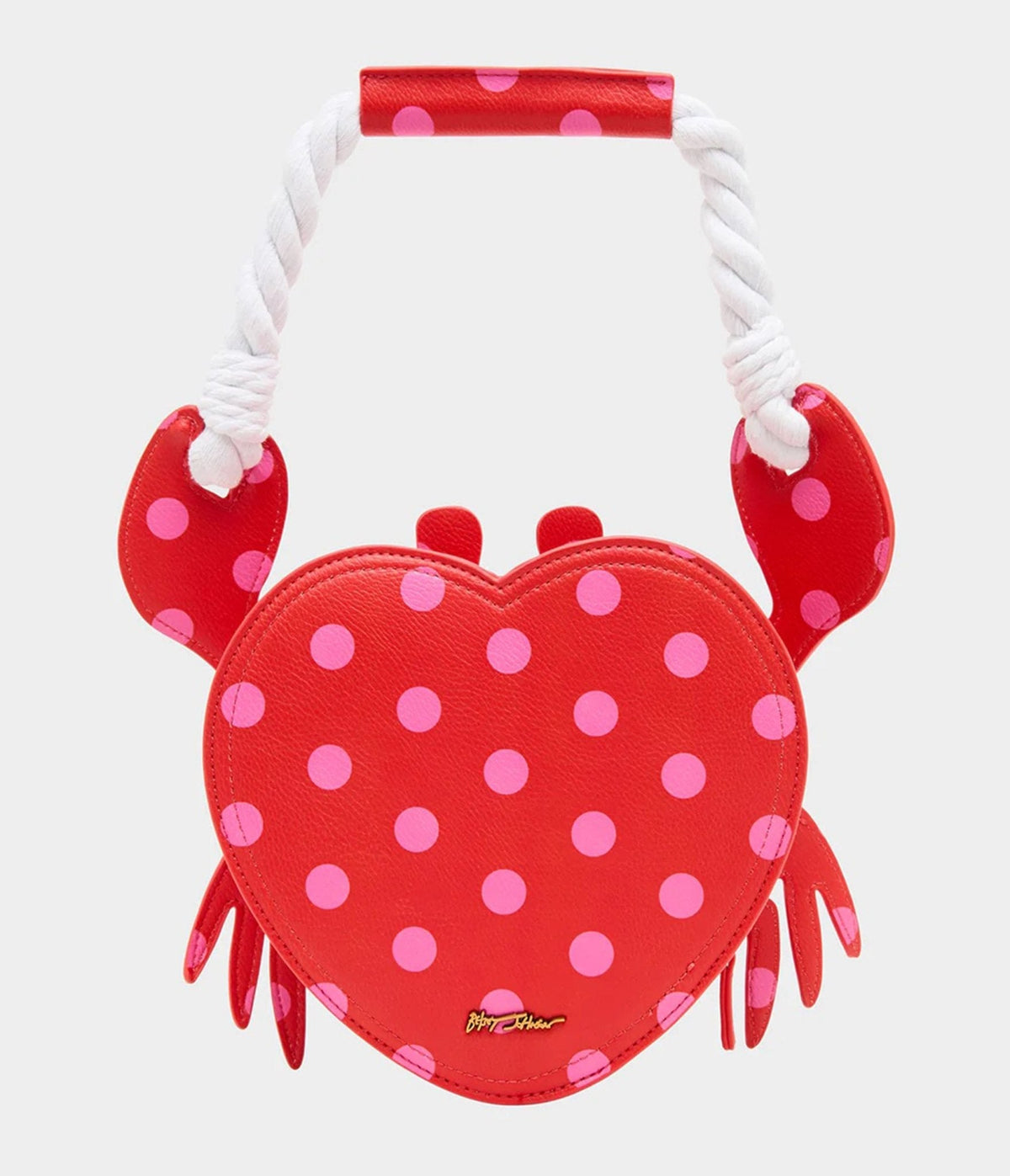 Betsey Johnson Red Shell Crab Handbag