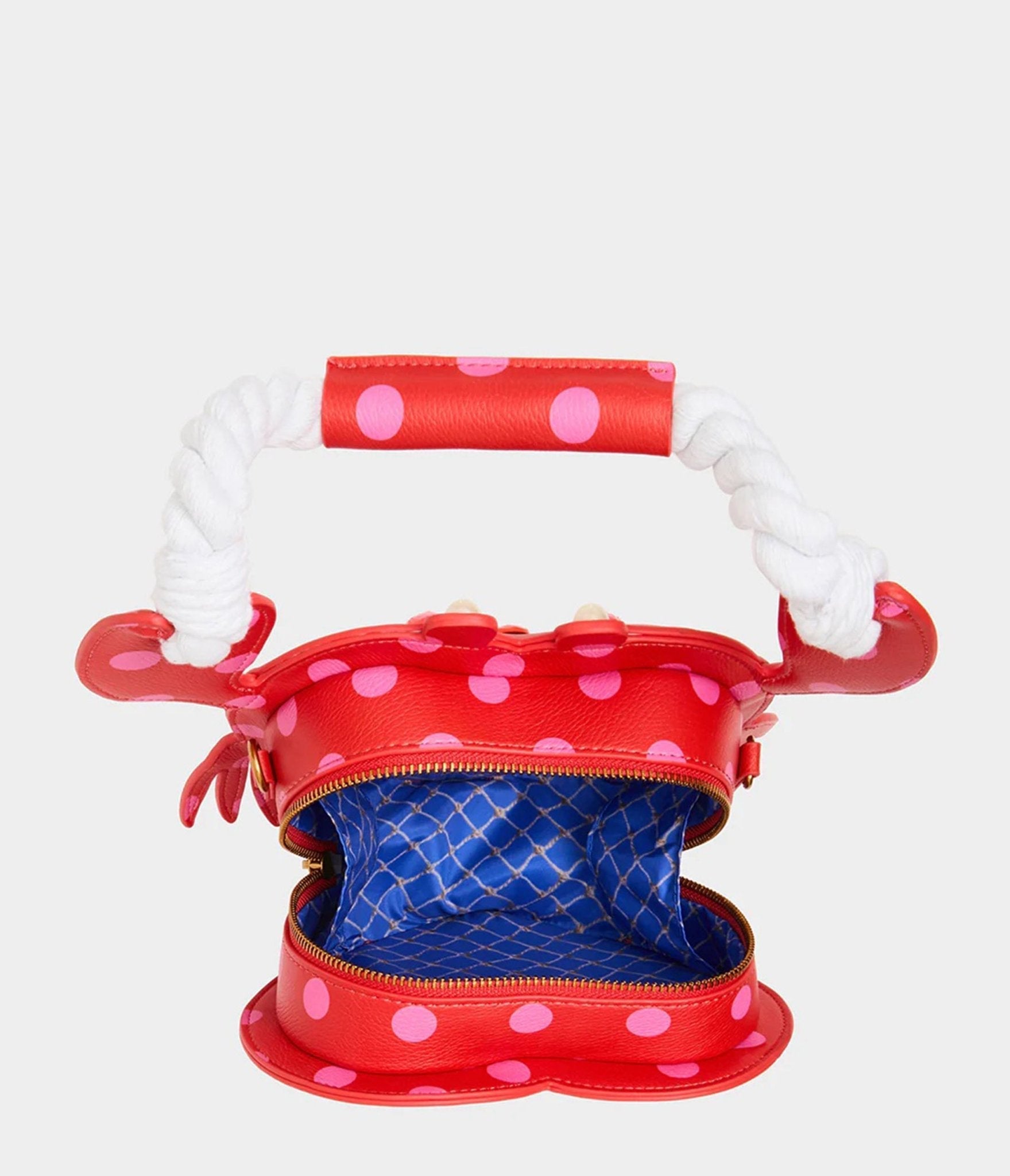 Betsey Johnson Red Shell Crab Handbag