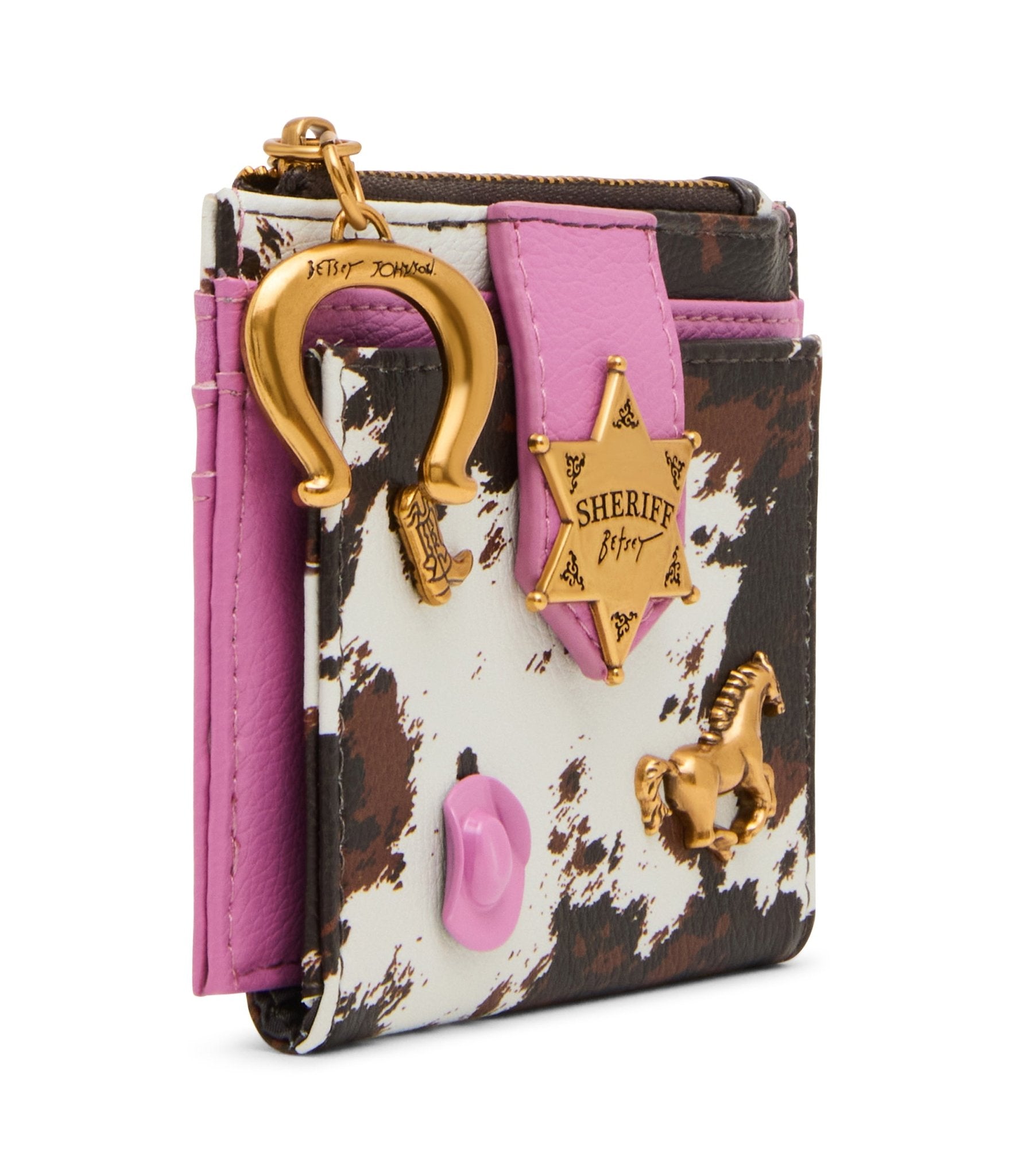 Betsey Johnson Sheriff Betsey Leatherette Wallet