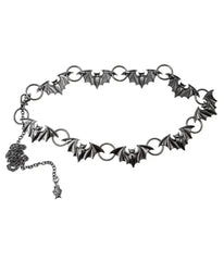 Black Bat Chain Link Belt