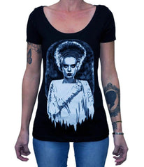 Black Monster Bride Graphic Tee