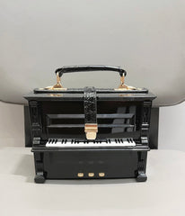 Black Piano Crossbody Bag