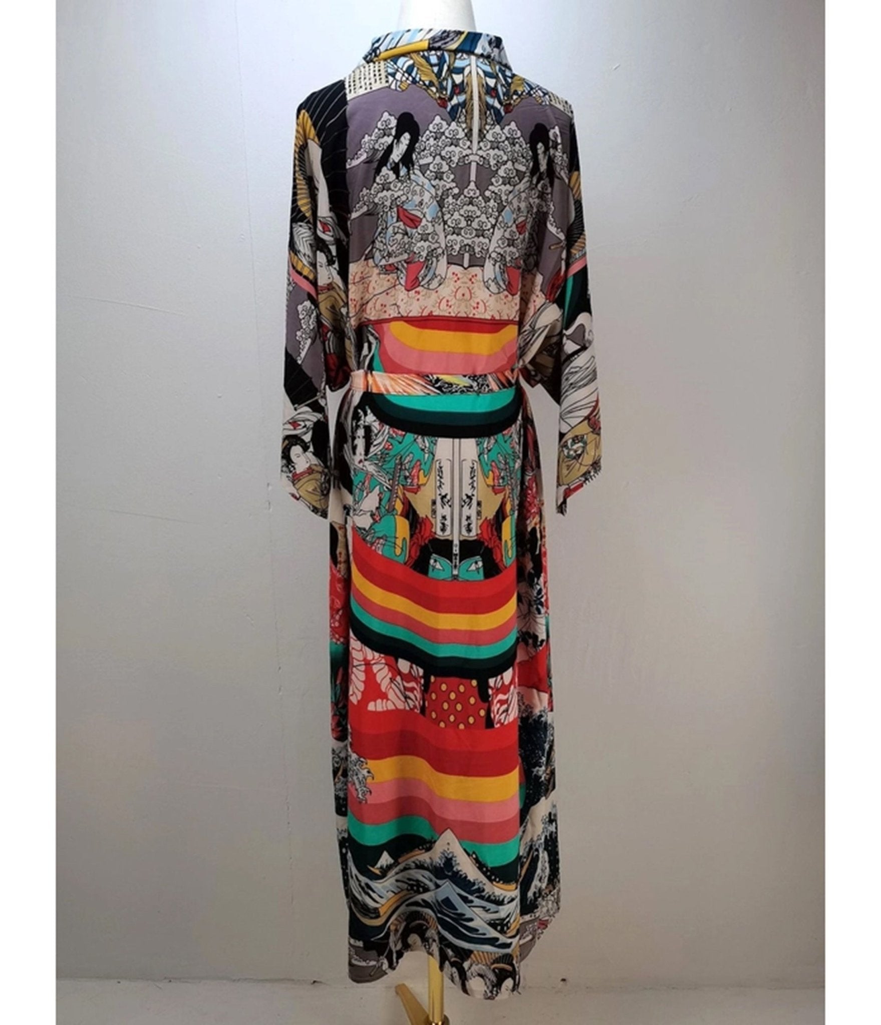 Bohemian Printed Resort Kimono