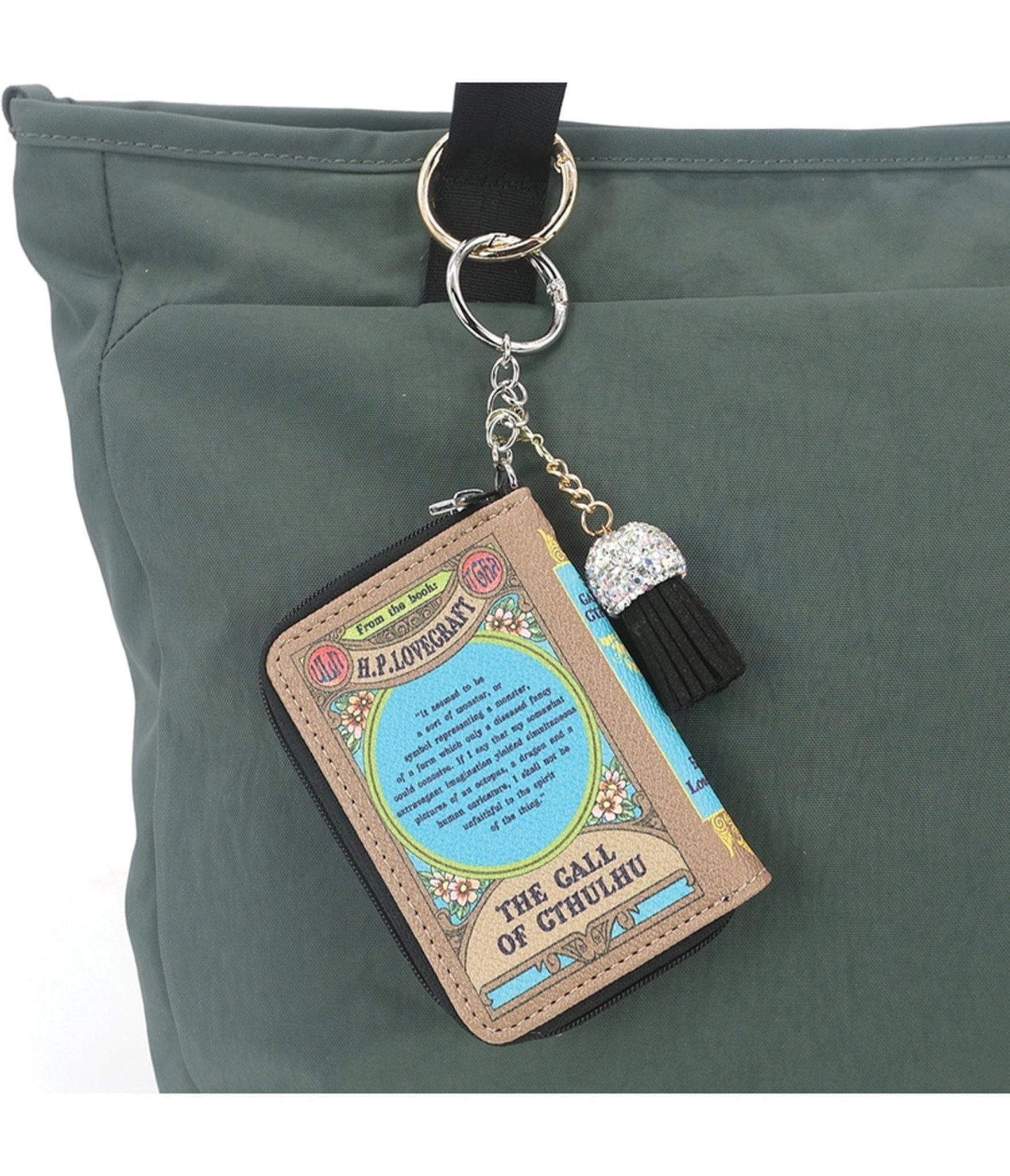 Brown Call of Cthulhu Print Bag Charm