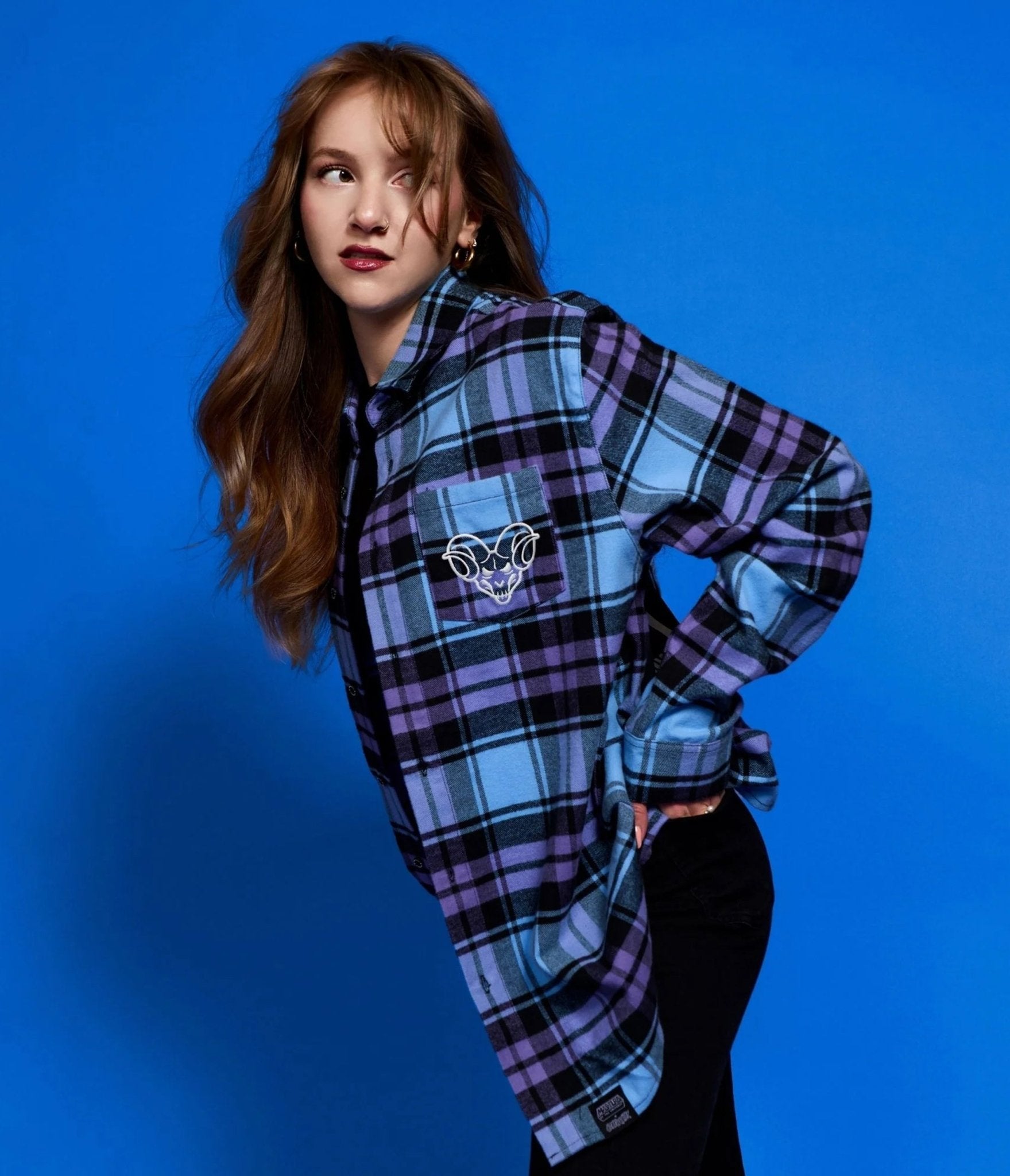 Cakeworthy Masters of the Universe Skeletor Flannel