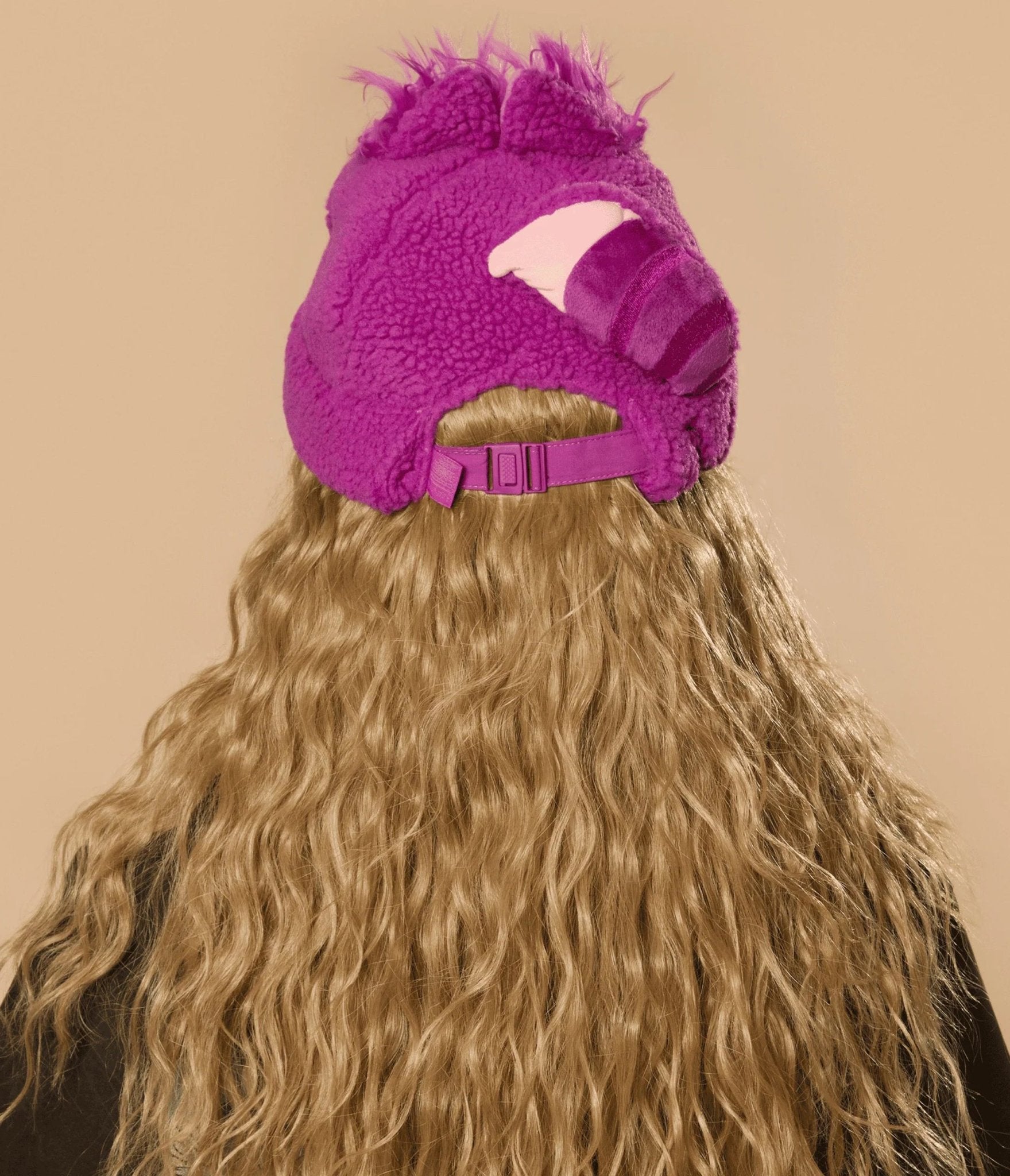 Cakeworthy Purple Alice in Wonderland Cheshire Cat Sherpa Beanie