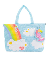 Care Bears Cloud Quilted Nylon Tote Bag