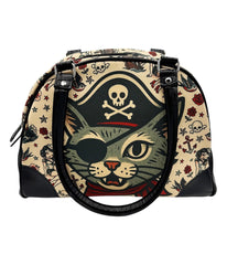 Cat Pirate Bowler Bag