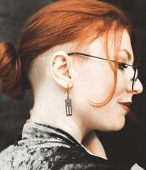 Cemetery Gates Dangle Earrings