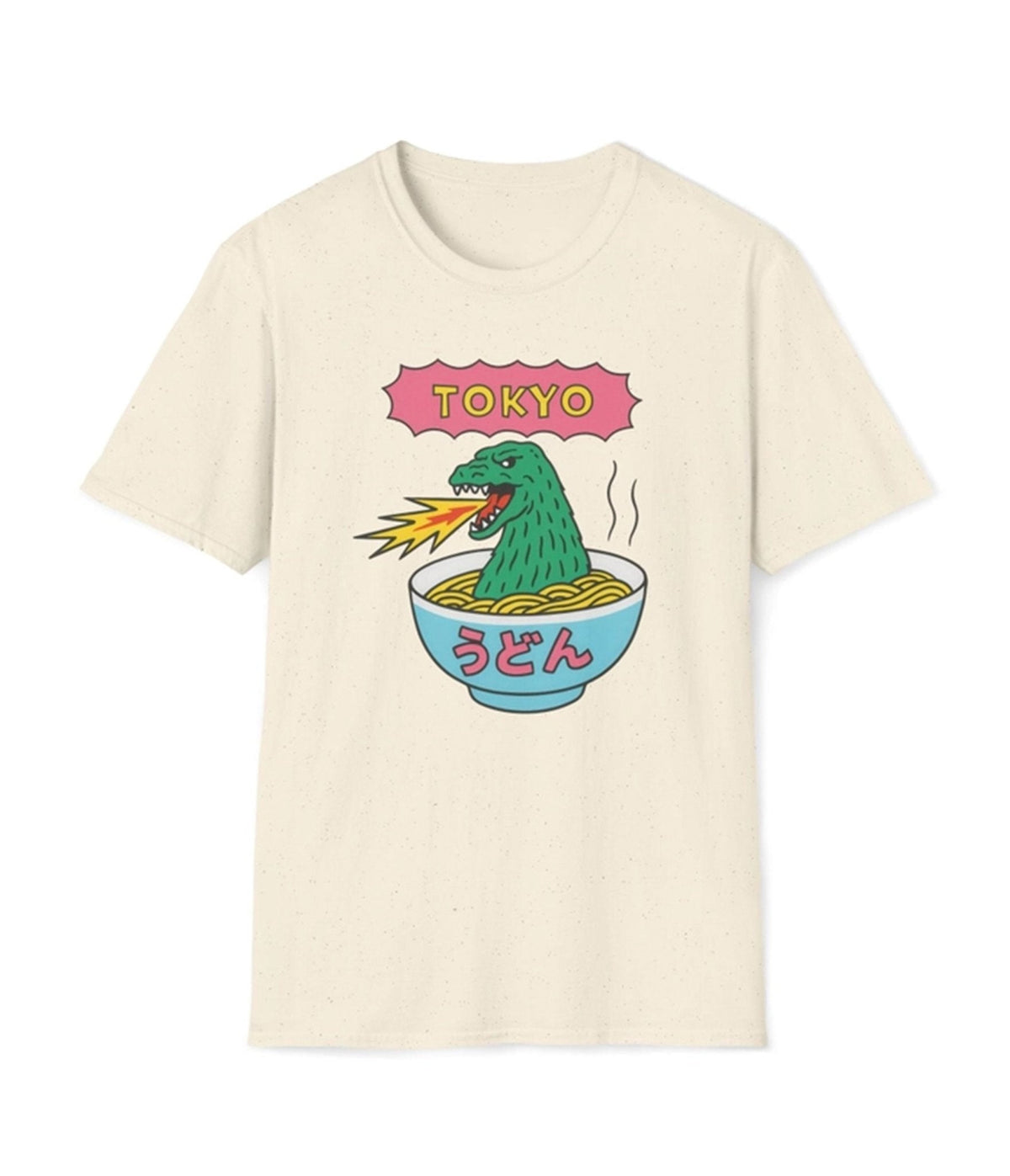 Cream Tokyo Ramen Monster Graphic Tee