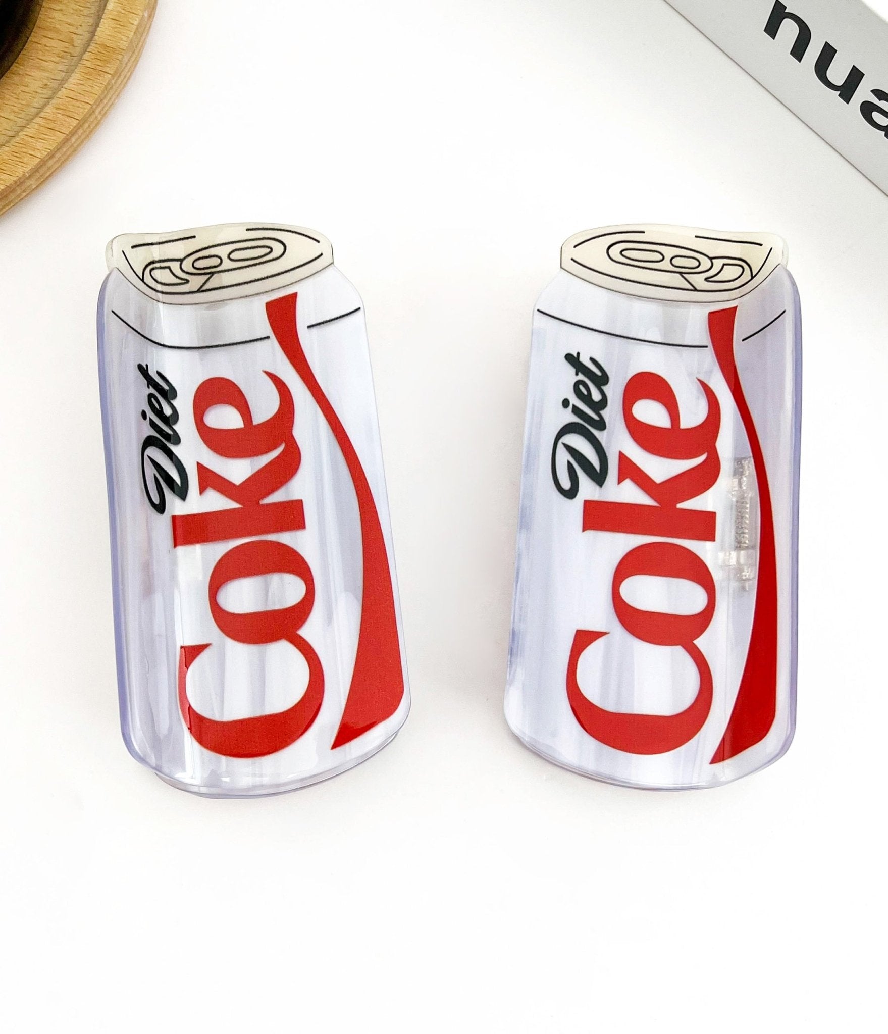 Diet Coke Bottle Hair Claw Clip