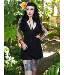 Elle Rebel Black Barbados Romper