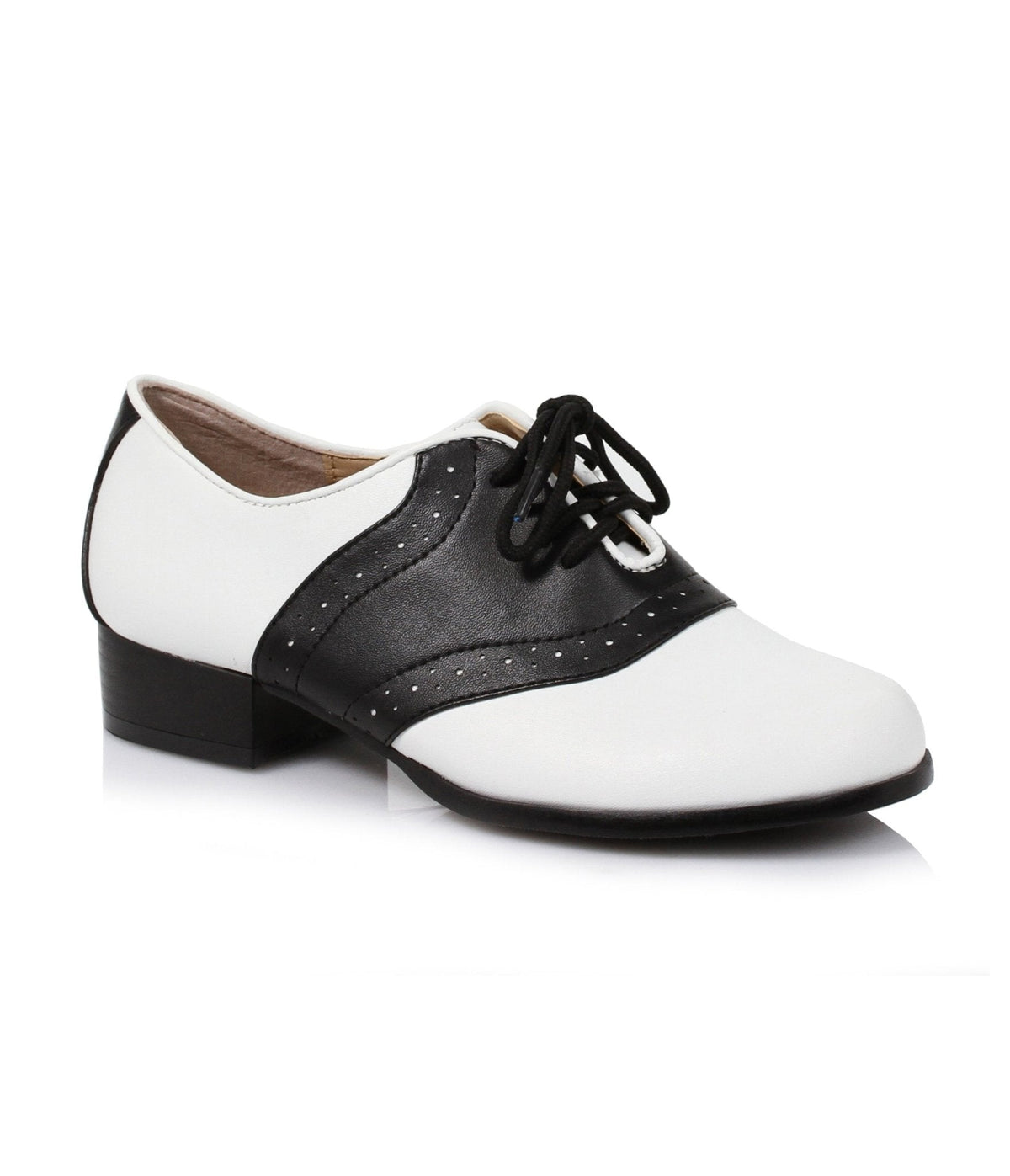 Ellie Shoes Black & White Saddle Shoes
