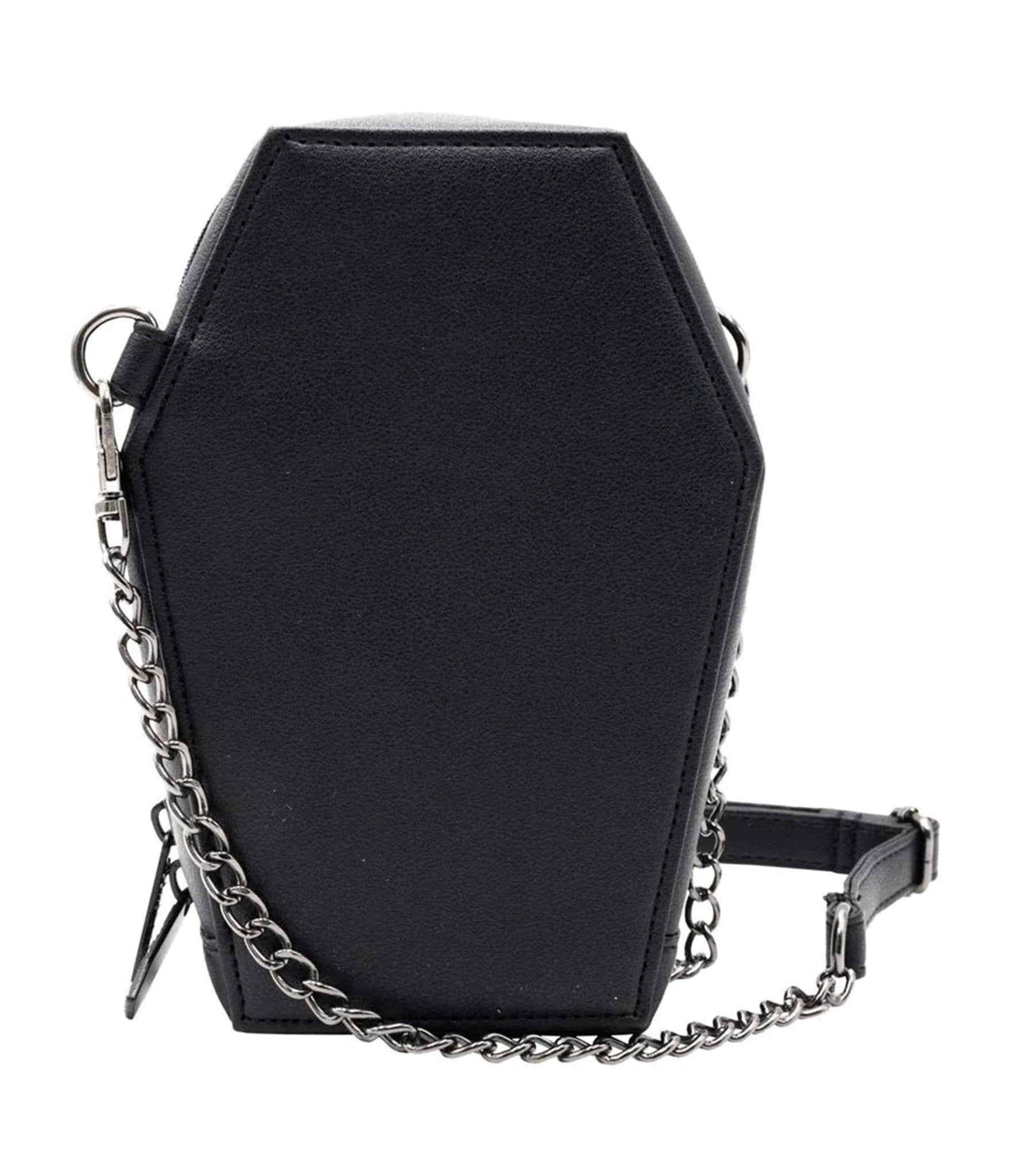 Elvira Dagger Coffin Mini Crossbody Purse