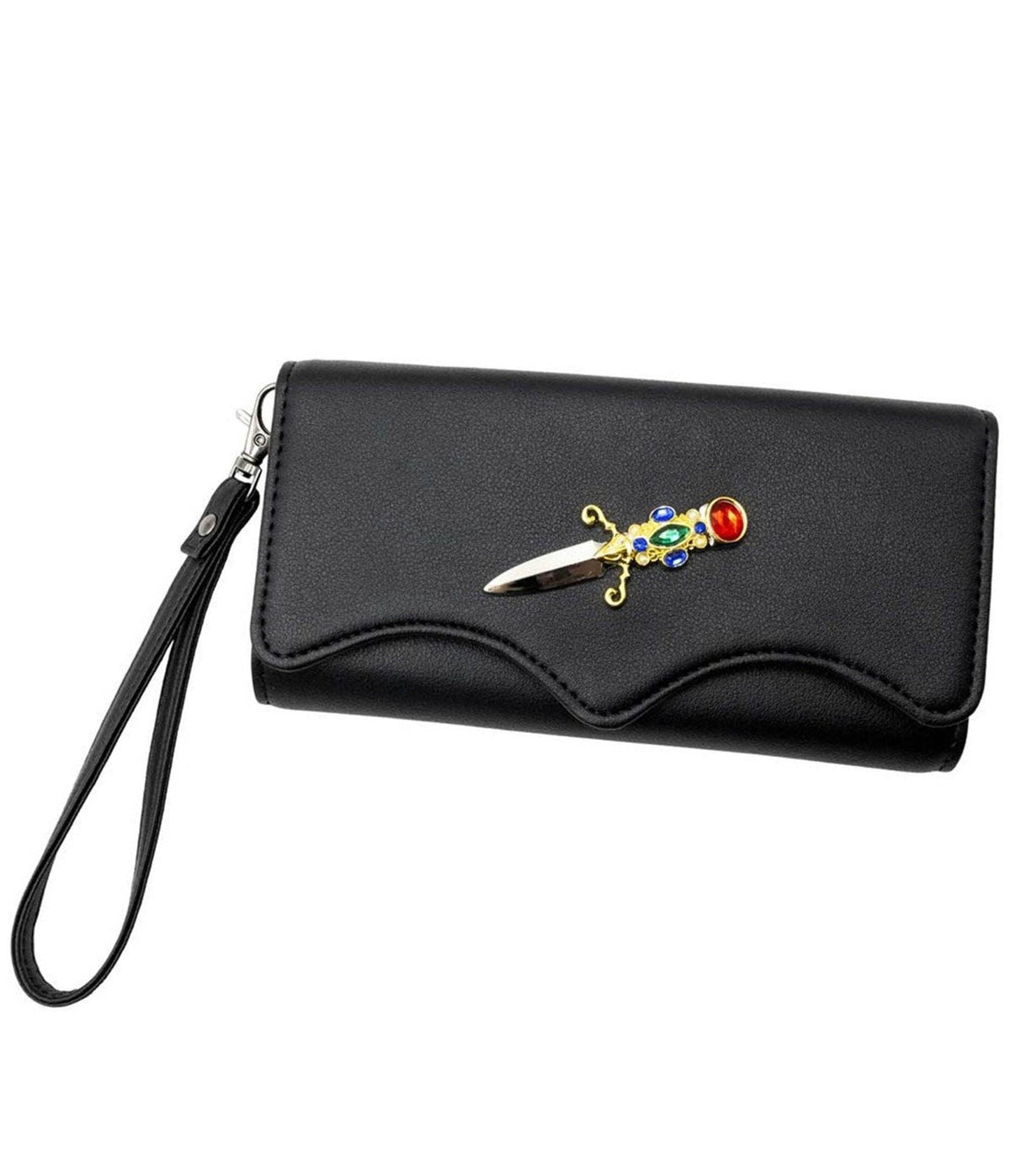 Elvira Dagger Trifold Wallet