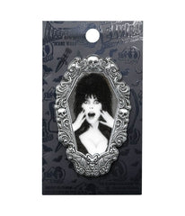 Elvira Gothic Frame Enamel Pin