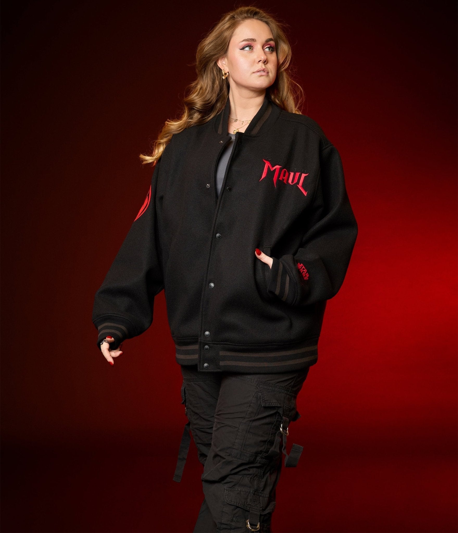 Cakeworthy Darth Maul Varsity Jacket