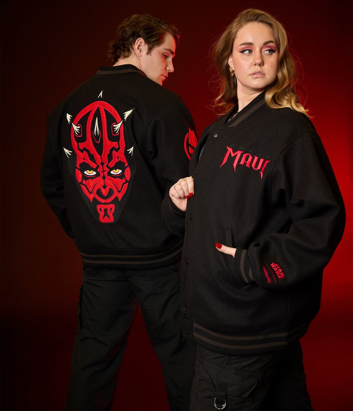 Cakeworthy Darth Maul Varsity Jacket