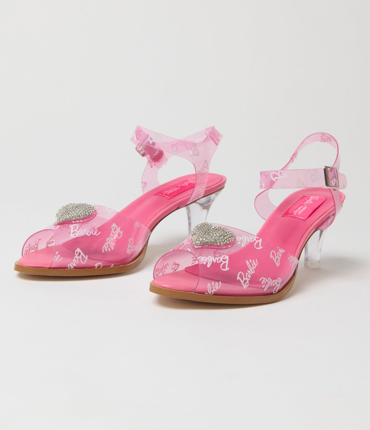 Barbie鈩?x Unique Vintage Peep Toe Heels