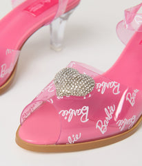 Barbie鈩?x Unique Vintage Peep Toe Heels